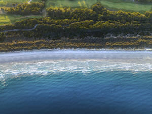 Aerial view of Middleton Beach, Albany, Western Australia. - AAEF28737