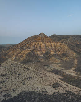 Luftaufnahme von Bardenas Reales, Navarra, Spanien. - AAEF28908