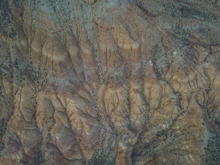 Aerial view of Bardenas Reales, Navarre, Spain. - AAEF28911