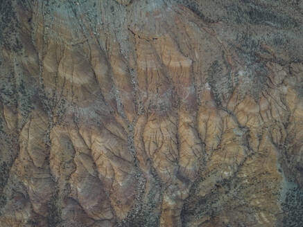 Luftaufnahme von Bardenas Reales, Navarra, Spanien. - AAEF28911