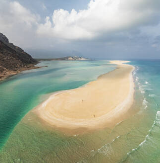 Luftaufnahme der Detwah-Lagune in Socotra, Jemen. - AAEF29867