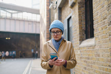 Random woman about town. London, England, United Kingdom - AMWF02219