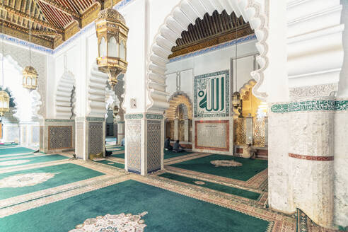 Zaouia Sidi Ahmed Tijani mosque and maousolium in in Medina, Fes - ISF26809